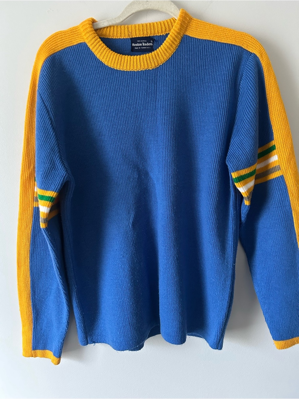 Vintage Boston Trader jersey sweater L